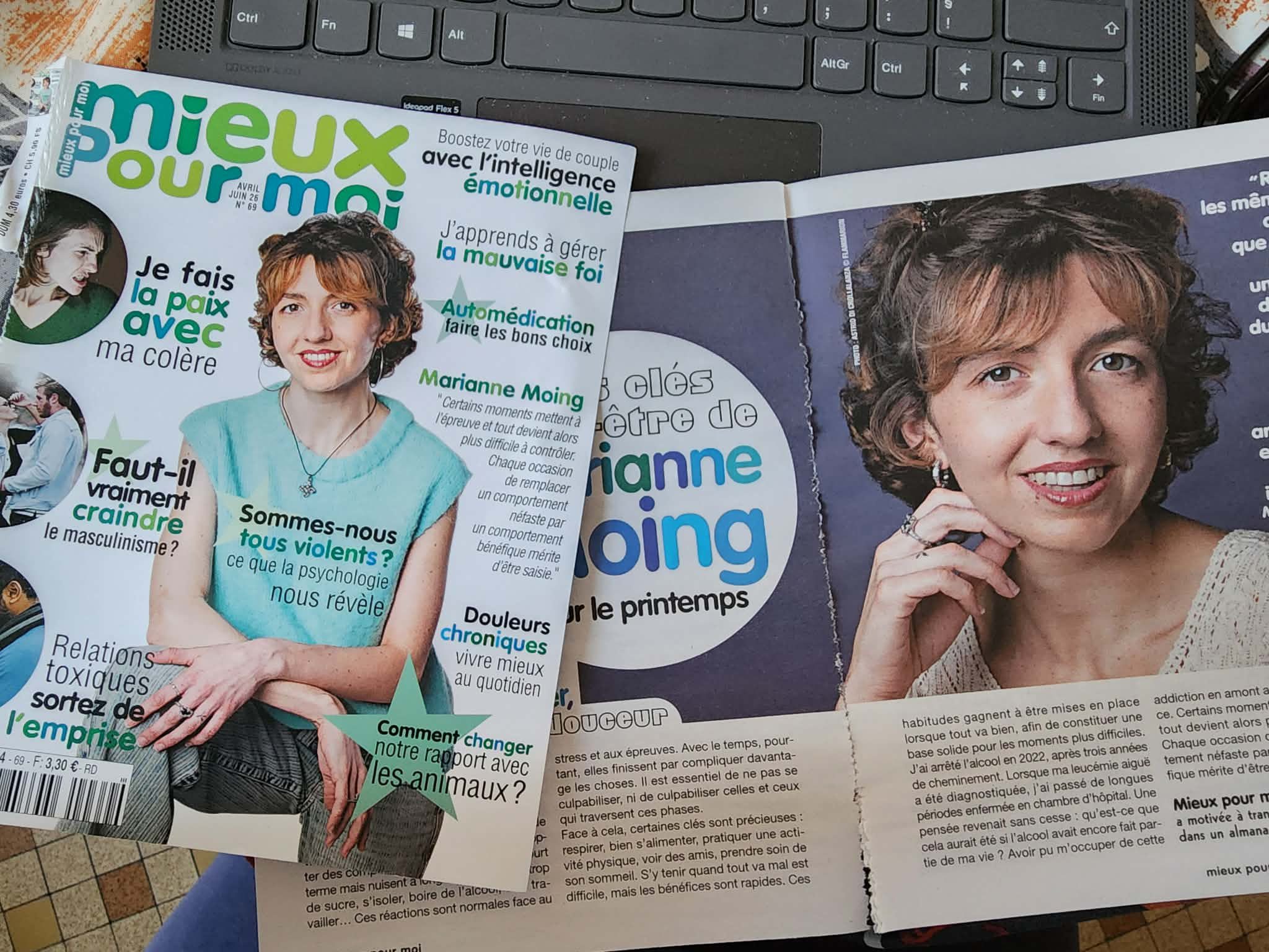 You are currently viewing Les clés bien-être de Marianne Moing
