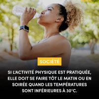 Peut-on faire du sport en cas de fortes chaleurs ?